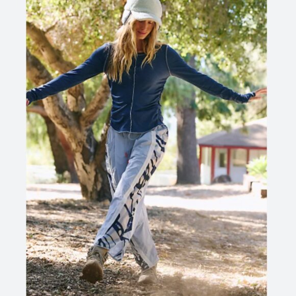 Free People Pants - new FREE PEOPLE MOVEMENT Champ is Here Printed Athletic Pants 252